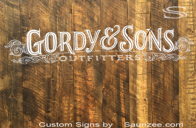 Saunzee Signs Barn Wood Signs