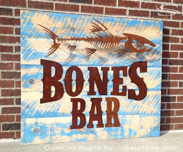 signs  222kb Weathered Sign Pin on Metal rustic restaurant Pinterest