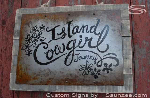 Saunzee Signs rustic  Vintage signs  store  Signs