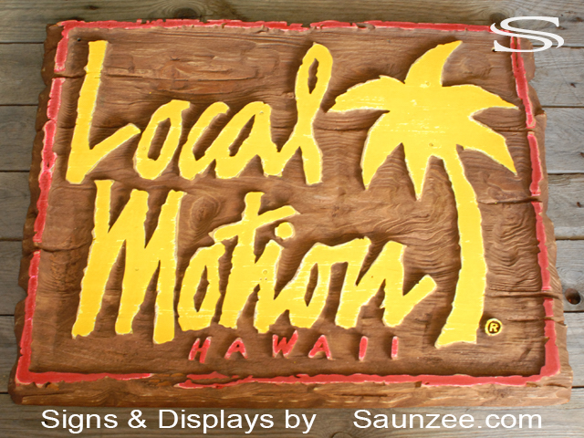 Business Signs Local Motion Hawaii Store Sign Village Shop Signs