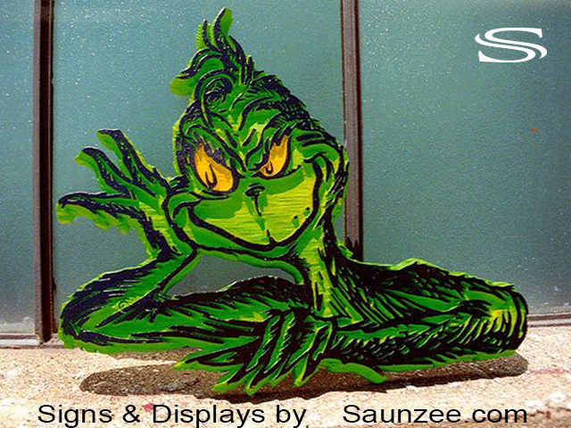 Custom Signs Dr Seuss The Grinch Sign Saunzee Signs
