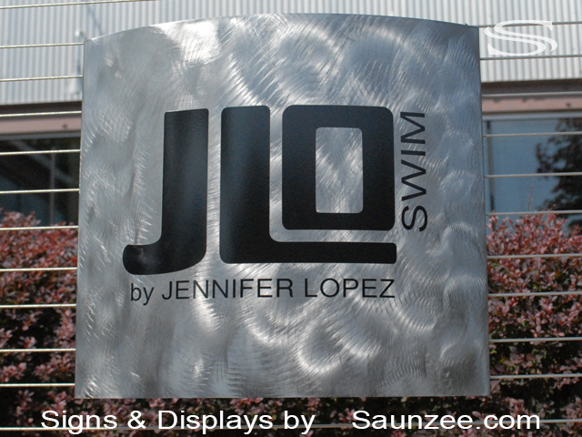 Steel Signs Jennifer Lopez Sign JLO Swimwear Sign Saunzee Signs