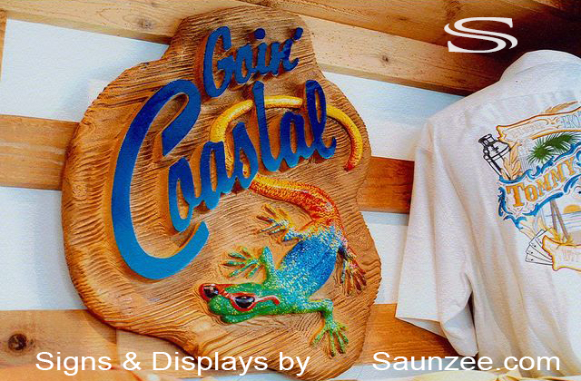 Carved Signs Sandblast Signs Going Coastal Signs