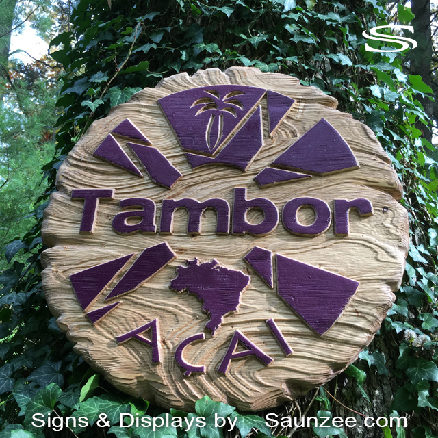 Carved Signs Tambor Acal Wood Sandblasted Sign