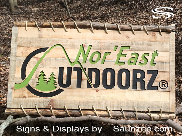 Carved Signs Wood Router Signs Rustic Camping Outfitter Sign