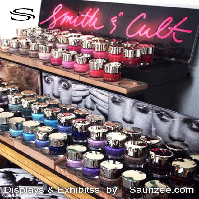 Custom Displays Smith and Cult Retail Beauty Displays