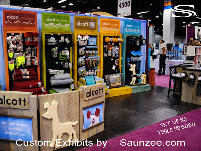 Trade Show Booths Portable Booth Displays Total Pet Expo Saunzee