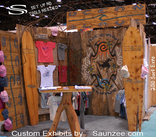 Trade Show Booths Surf Expo Ocean Slave Custom Booth
