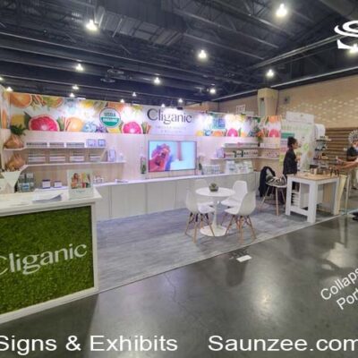 Trade Show Booths Wood 10X20 Expo Booth Display