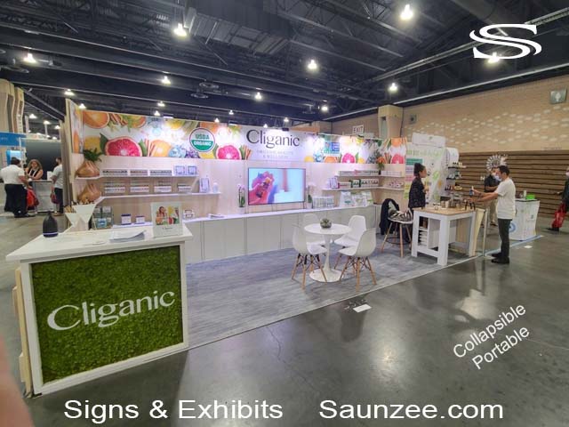 Trade Show Booths Wood 10X20 Expo Booth Display