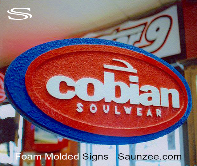Foam Signs Cobian Sandals 3D Merchandising Props